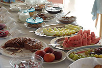 Buffet prima colazione / Hotel Albnia Otranto